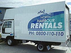 Luton body in rental fleet